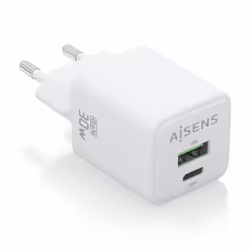 AISENS ASCH-30W2P037-W, Interno, AC, Bianco