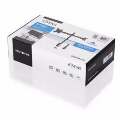 AISENS DT32TSR-279 Supporti a parete per TV 32" Scrivania Nero - Vista aggiuntiva 6