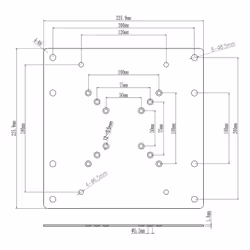 AISENS ACC001-289 kit di fissaggio Nero Acciaio - Vista aggiuntiva 6