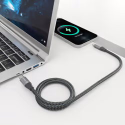 AISENS A107-0875 cavo USB USB 3.2 Gen 2x2 3 m USB C Grigio - Vista aggiuntiva 4
