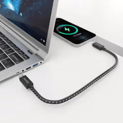 AISENS A156-0867 cavo USB USB4 Gen 3x2 1 m USB C Nero - Vista aggiuntiva 5