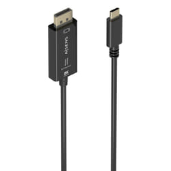 AISENS A109-0879 cavo e adattatore video 1,8 m USB tipo-C DisplayPort Nero