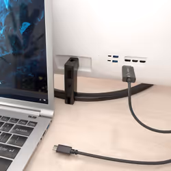 AISENS A109-0879 cavo e adattatore video 1,8 m USB tipo-C DisplayPort Nero - Vista aggiuntiva 5