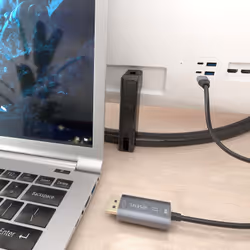AISENS A109-0880 cavo e adattatore video 1,8 m USB tipo-C DisplayPort Nero - Vista aggiuntiva 4