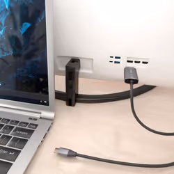 AISENS A109-0880 cavo e adattatore video 1,8 m USB tipo-C DisplayPort Nero - Vista aggiuntiva 5