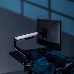 AISENS DT32TSR-295 Supporti a parete per TV 32" Scrivania Nero, Bianco - Vista aggiuntiva 5