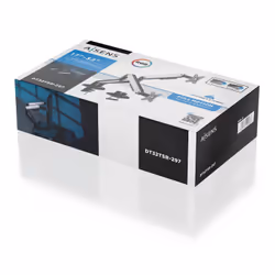 AISENS DT32TSR-297 Supporti a parete per TV 32" Scrivania Nero, Bianco - Vista aggiuntiva 6