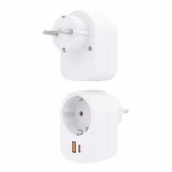 AISENS ASPS-1A1C06-W Caricabatterie per dispositivi mobili Universale Bianco AC Ricarica rapida Interno