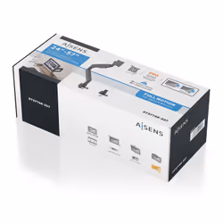 AISENS DT57TSR-307 Supporti a parete per TV 57" Scrivania Nero - Vista aggiuntiva 6