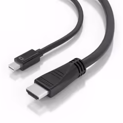 AISENS A125-0890 cavo e adattatore video 5 m Mini DisplayPort HDMI tipo A (Standard) Nero
