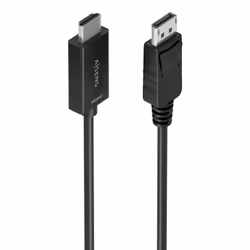 AISENS A125-0895, 3 m, DisplayPort, HDMI tipo A (Standard), Maschio, Maschio, Dritto