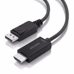 AISENS A125-0895 cavo e adattatore video 3 m DisplayPort HDMI tipo A (Standard) Nero