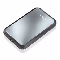 AISENS ASE-2529B contenitore di unità di archiviazione Box esterno HDD/SSD Nero, Grigio 2.5" - Vista aggiuntiva 2