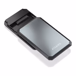 AISENS ASE-2529B contenitore di unità di archiviazione Box esterno HDD/SSD Nero, Grigio 2.5" - Vista aggiuntiva 3