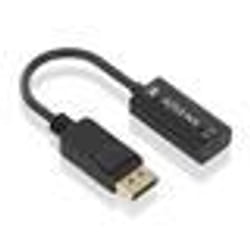 AISENS A125-0908 cavo e adattatore video DisplayPort HDMI Nero