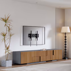 AISENS WT86T-315 Supporto TV a parete 86" Nero - Vista aggiuntiva 4