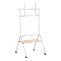 AISENS FT86FE-331 Supporto per display espositivi 86" Bianco, Legno