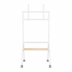 AISENS FT86FE-331 Supporto per display espositivi 86" Bianco, Legno