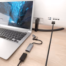 AISENS A109-0913 adattatore grafico USB 1920 x 1080 Pixel Grigio - Vista aggiuntiva 6