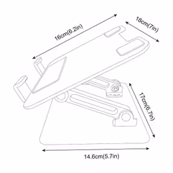AISENS LPS4L-339 supporto per laptop Supporto per laptop e tablet Argento 33 cm (13") - Vista aggiuntiva 8