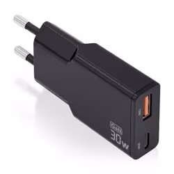 AISENS ASCH-30W2P047-BK, Interno, AC, 20 V, Nero