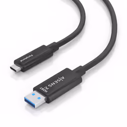 AISENS A157-0926 cavo USB USB 3.2 Gen 2 (3.1 Gen 2) 25 m 2 x USB A USB C Nero