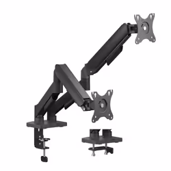 AISENS DT32TSR-357, Morsa/Bullone di ancoraggio, 18 kg, 43,2 cm (17"), 81,3 cm (32"), 100 x 100 mm, Nero