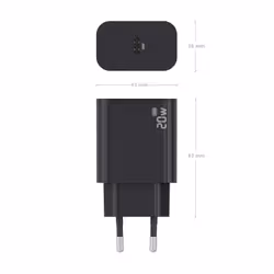 AISENS A110-0939 Caricabatterie per dispositivi mobili Fotocamera, GPS, MP3, MP4, Telefono cellulare, Computer portatile, Smartphone, Tablet, Universale Nero AC Ricarica rapida Interno - Vista aggiuntiva 4