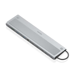 AISENS ASUC-12P020-GR replicatore di porte e docking station per laptop Cablato USB 3.2 Gen 1 (3.1 Gen 1) Type-C Grigio