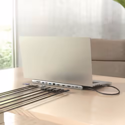 AISENS ASUC-12P020-GR replicatore di porte e docking station per laptop Cablato USB 3.2 Gen 1 (3.1 Gen 1) Type-C Grigio - Vista aggiuntiva 5