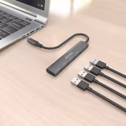 AISENS A109-0943 replicatore di porte e docking station per laptop Cablato USB 3.2 Gen 1 (3.1 Gen 1) Type-C Grigio - Vista aggiuntiva 5
