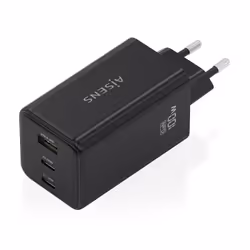 AISENS ASCH-100W3P052-BK Caricabatterie per dispositivi mobili Universale Nero AC Ricarica rapida Interno - Vista aggiuntiva 2