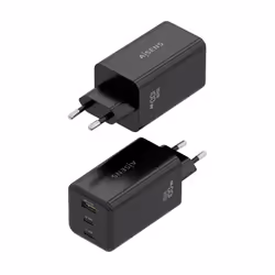 AISENS ASCH-100W3P052-BK Caricabatterie per dispositivi mobili Universale Nero AC Ricarica rapida Interno - Vista aggiuntiva 3