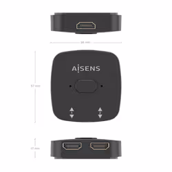 AISENS A123-0948 conmutador de vídeo - Vista aggiuntiva 6