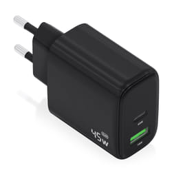 AISENS A110-0972 Caricabatterie per dispositivi mobili Fotocamera, GPS, Telefono cellulare, Computer portatile, Smartphone, Tablet, Universale Nero AC Ricarica rapida Interno