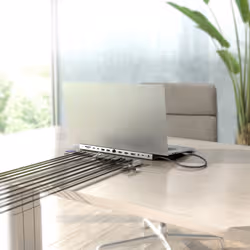 AISENS ASUC-13P042-GR replicatore di porte e docking station per laptop Cablato USB 3.2 Gen 1 (3.1 Gen 1) Type-C Grigio - Vista aggiuntiva 5