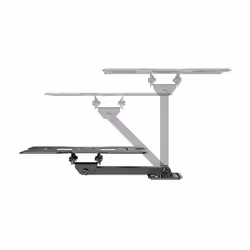 AISENS WT43TSE-411 Supporto TV a parete 109,2 cm (43") Nero - Vista aggiuntiva 3