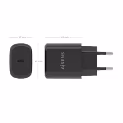AISENS A110-0976 Caricabatterie per dispositivi mobili Fotocamera, Telefono cellulare, Computer portatile, Smartphone, Tablet, Universale Nero AC Ricarica rapida Interno - Vista aggiuntiva 4