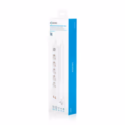 AISENS ASPS-2A2C14-W prolunghe e multiple 1,4 m 5 presa(e) AC Interno Bianco - Vista aggiuntiva 7