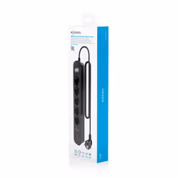 AISENS ASPS-2A2C15-BK prolunghe e multiple 1,4 m 5 presa(e) AC Interno Nero - Vista aggiuntiva 7
