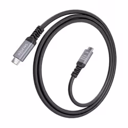 AISENS A156-0995 cavo USB USB4 Gen 3x2 1,5 m USB C Nero - Vista aggiuntiva 2