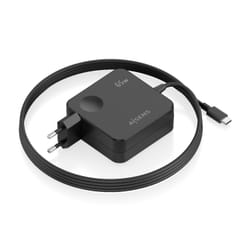 AISENS ASCH-1PD65WL80-BK Caricabatterie per dispositivi mobili Smartphone, Telefono cellulare, Tablet, Console portatile, Universale, Computer portatile Nero AC Ricarica rapida Interno