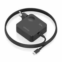 AISENS ASCH-1PD65WL80-BK Caricabatterie per dispositivi mobili Smartphone, Telefono cellulare, Tablet, Console portatile, Universale, Computer portatile Nero AC Ricarica rapida Interno - Vista aggiuntiva 2