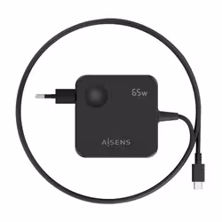 AISENS ASCH-1PD65WL80-BK Caricabatterie per dispositivi mobili Smartphone, Telefono cellulare, Tablet, Console portatile, Universale, Computer portatile Nero AC Ricarica rapida Interno - Vista aggiuntiva 3