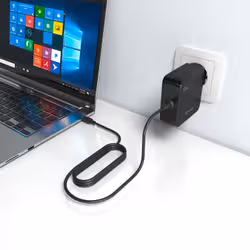 AISENS ASCH-1PD65WL80-BK Caricabatterie per dispositivi mobili Smartphone, Telefono cellulare, Tablet, Console portatile, Universale, Computer portatile Nero AC Ricarica rapida Interno - Vista aggiuntiva 5