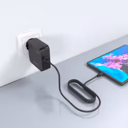 AISENS ASCH-1PD65WL80-BK Caricabatterie per dispositivi mobili Smartphone, Telefono cellulare, Tablet, Console portatile, Universale, Computer portatile Nero AC Ricarica rapida Interno - Vista aggiuntiva 6