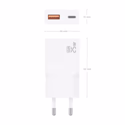 AISENS A110-1000 Caricabatterie per dispositivi mobili Smartphone, Telefono cellulare, Tablet, GPS, MP3, MP4, Console portatile, Universale Bianco AC Ricarica rapida Interno - Vista aggiuntiva 4