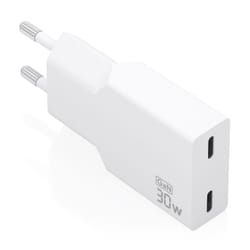 AISENS A110-1003 Caricabatterie per dispositivi mobili Smartphone, Telefono cellulare, Tablet, GPS, MP3, MP4, Console portatile, Universale Bianco AC Ricarica rapida Interno