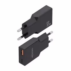 AISENS A110-1005 Caricabatterie per dispositivi mobili Smartphone, Telefono cellulare, Tablet, GPS, MP3, MP4, Console portatile, Universale Nero AC Ricarica rapida Interno - Vista aggiuntiva 3