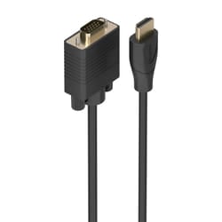 AISENS A122-1010 cavo e adattatore video 1 m HDMI tipo A (Standard) VGA (D-Sub) Nero